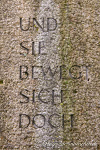 Gedenkstein- Galileo Galilei