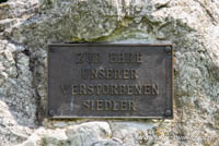 Denkmal - Siedler Kaltherberge