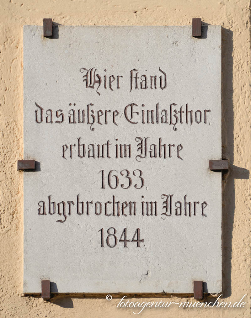 Einlaßtor – Denkmal/Kunstwerk in München