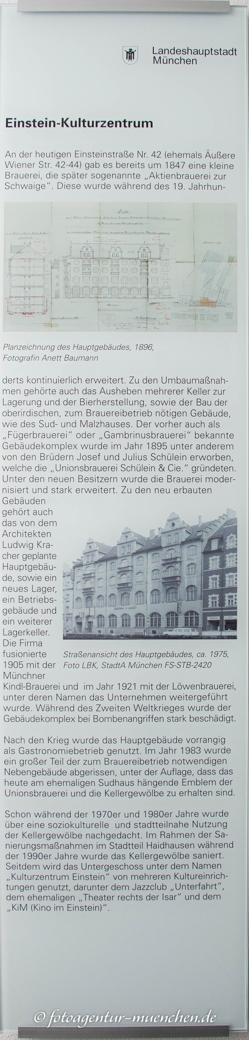 Einstein-Kulturzentrum – Denkmal/Kunstwerk in München