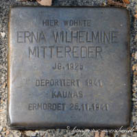 Porträt von Mittereder Erna Wilhelmine
