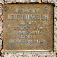 Porträt von Weiss Leopold