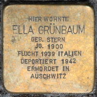 Porträt von Grünbaum Ethel (Ella)
