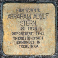 Porträt von Stern Abraham Adolf