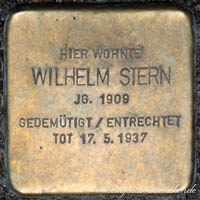 Porträt von Stern Wilhelm