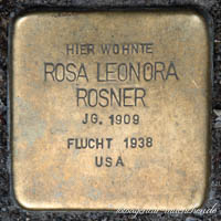 Porträt von Rosner Rosa Leonora