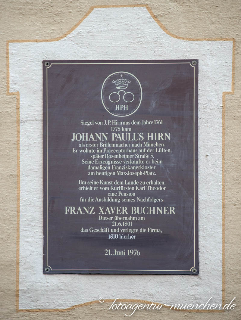 Johann Paulus Hirn – Denkmal/Kunstwerk in München