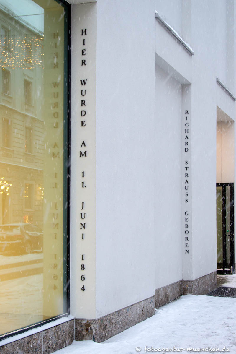 Richard Strauss – Denkmal/Kunstwerk in München