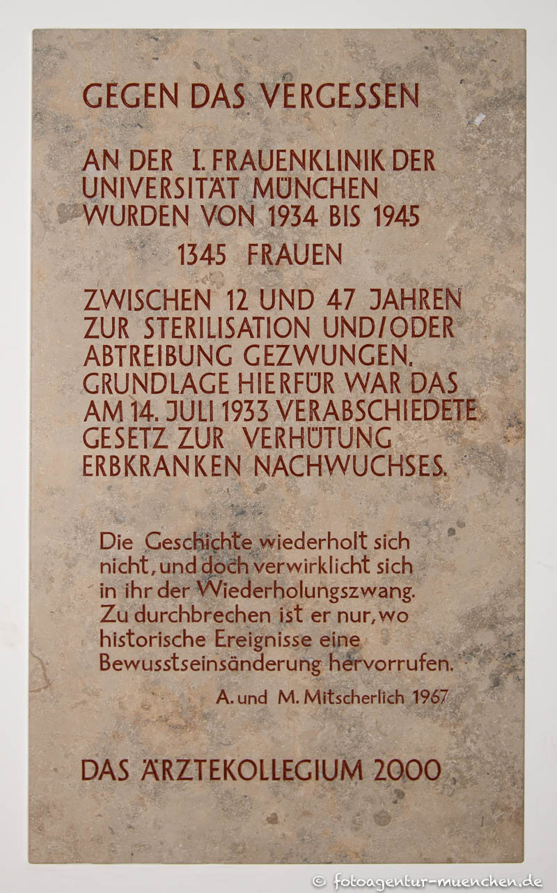 Gedenktafel - Gegen das Vergessen – Denkmal/Kunstwerk in München