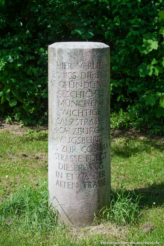 Gedenkstein - Salzstraße – Denkmal/Kunstwerk in München