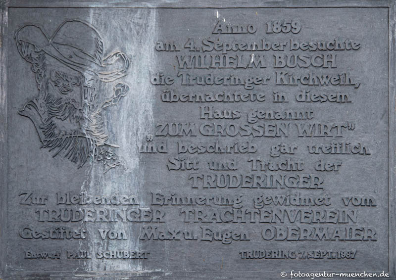 Wilhelm Busch - Schubert Paul – Denkmal/Kunstwerk in München