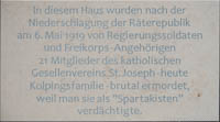 Ermordung von 21 Mitgliedern des Gesellenverein St.-Josef