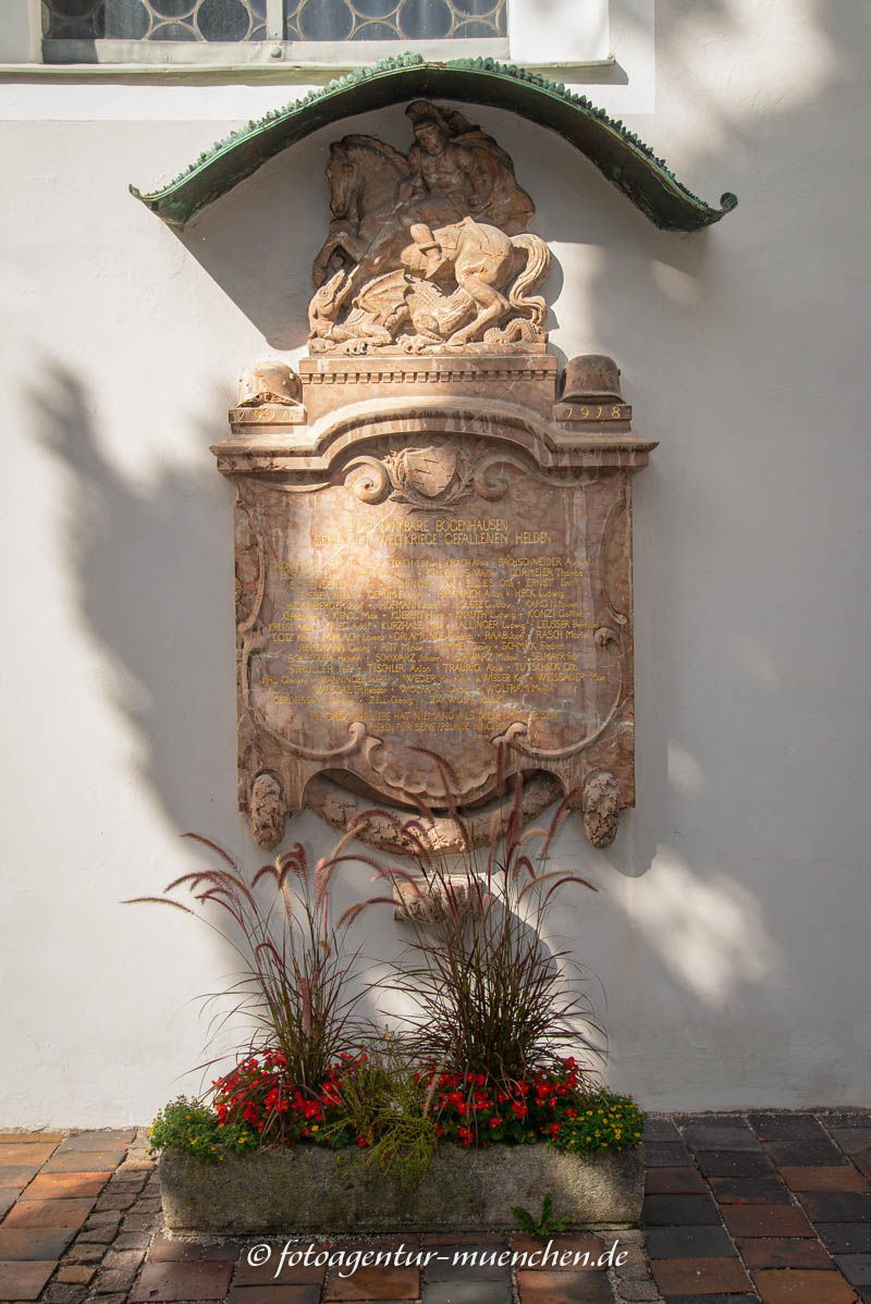 Kriegerdenkmal - St. Georg Bogenhausen – Denkmal/Kunstwerk in München