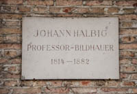 Grab - Johann Halbig