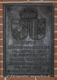 Gerhard Willhalm – Gedenkplatte - König Ludwig III.