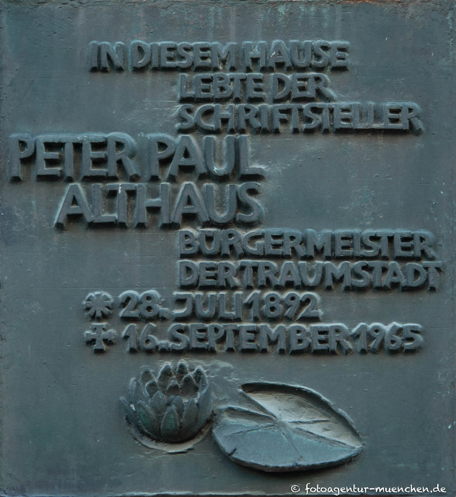 Gedenktafel - Traumstadt