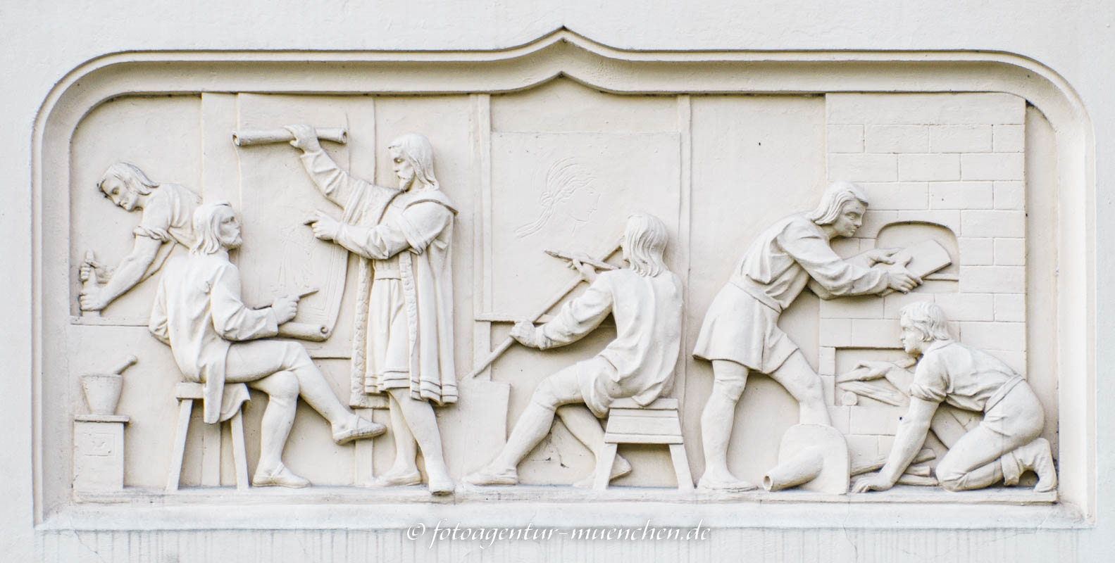 Allegorie Malerei – Denkmal/Kunstwerk in München