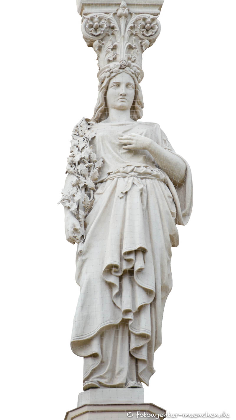 Karyatiden - Bumüller, Zell – Denkmal/Kunstwerk in München