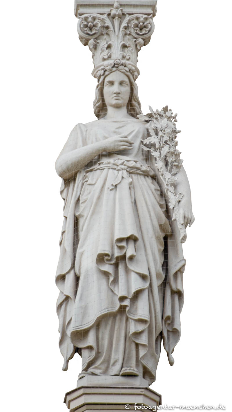 Karyatiden - Bumüller, Zell – Denkmal/Kunstwerk in München