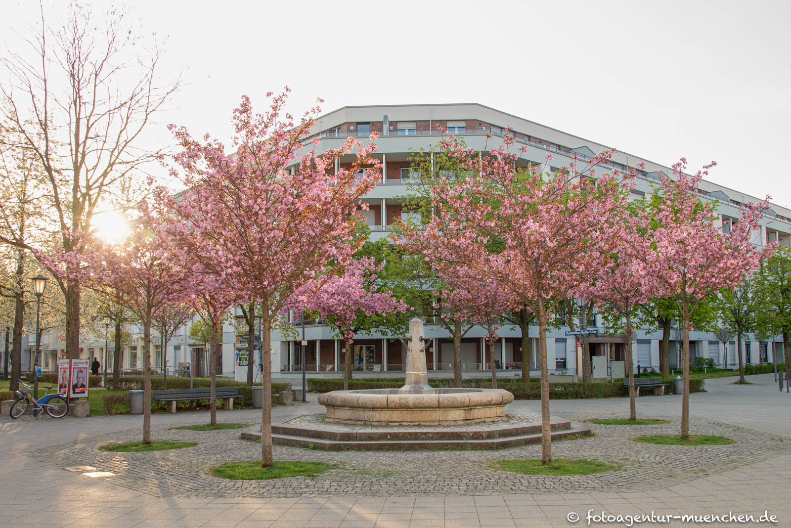 Rundbecken-Brunnen