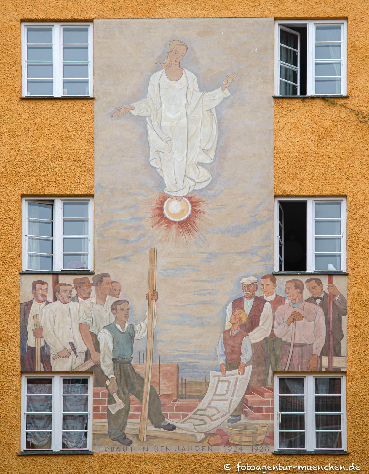 Erbauung der Borstei