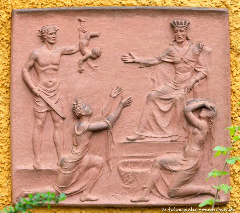 Salomons Urteil - Laurenty Ernst – Denkmal/Kunstwerk in München
