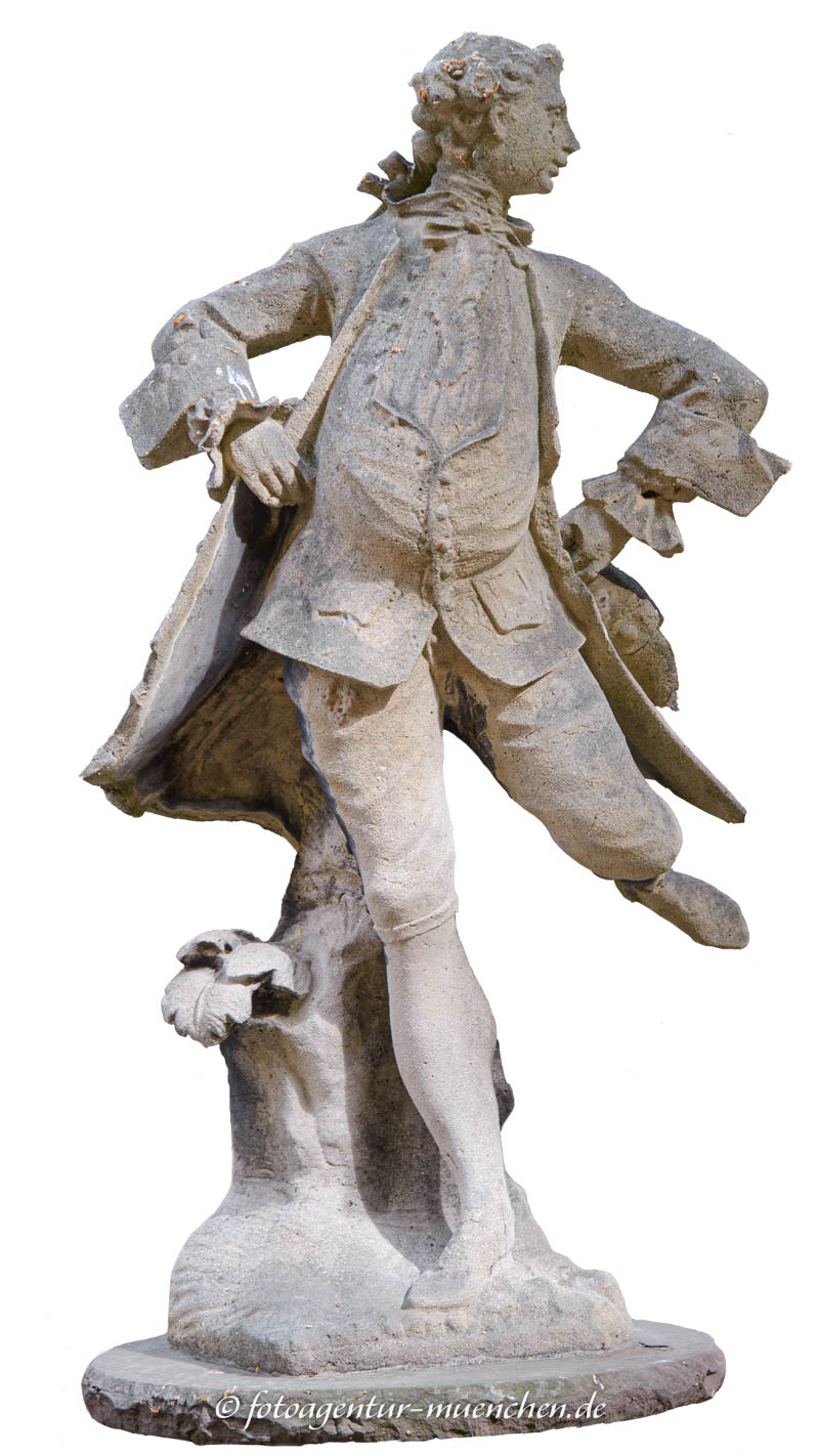Kavalier (Rokokofigur) - Unbekannt – Denkmal/Kunstwerk in München