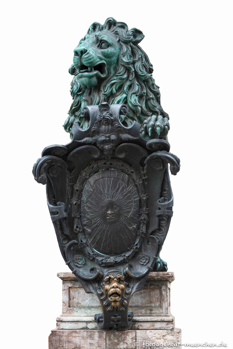Portal-Löwe 2 - Justitia - Krumpper Hans – Denkmal/Kunstwerk in München