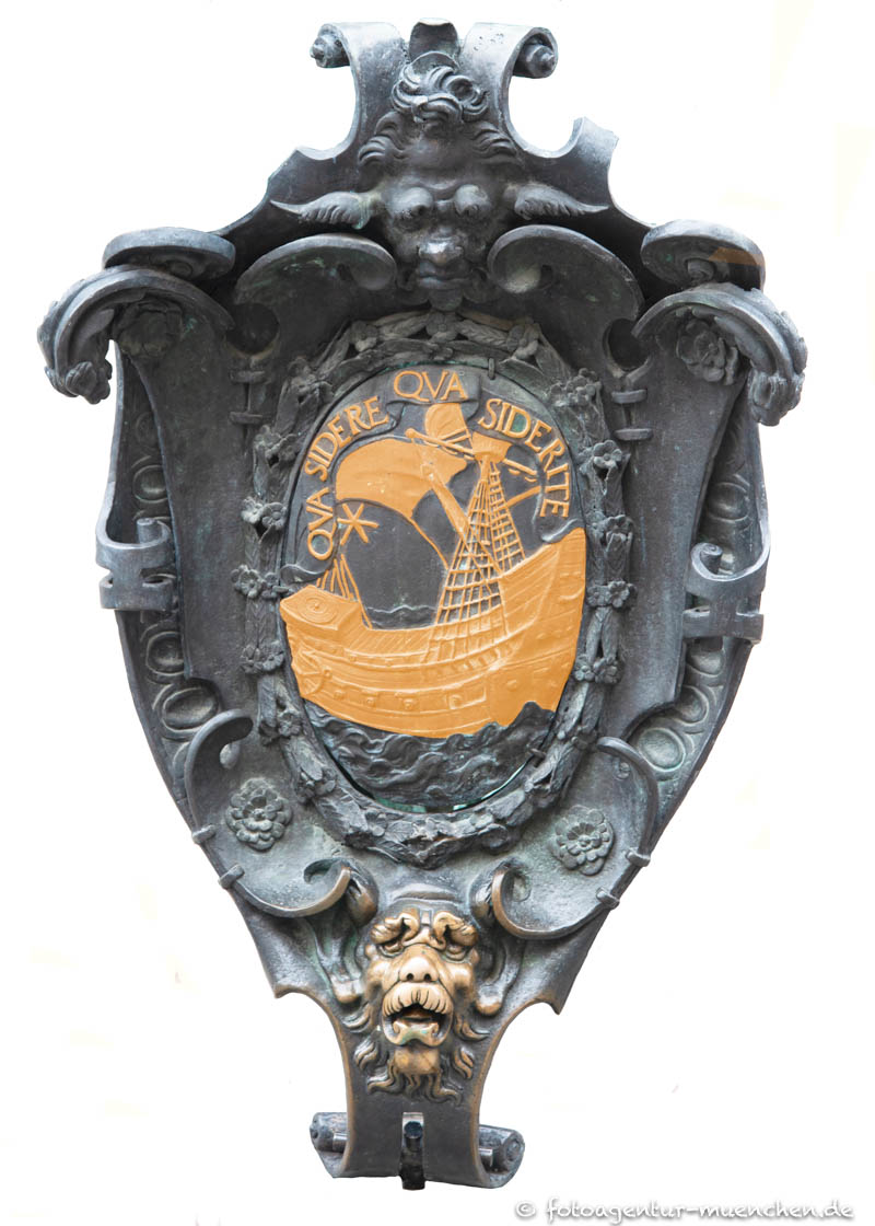 Wappenschild - Löwe – Denkmal/Kunstwerk in München