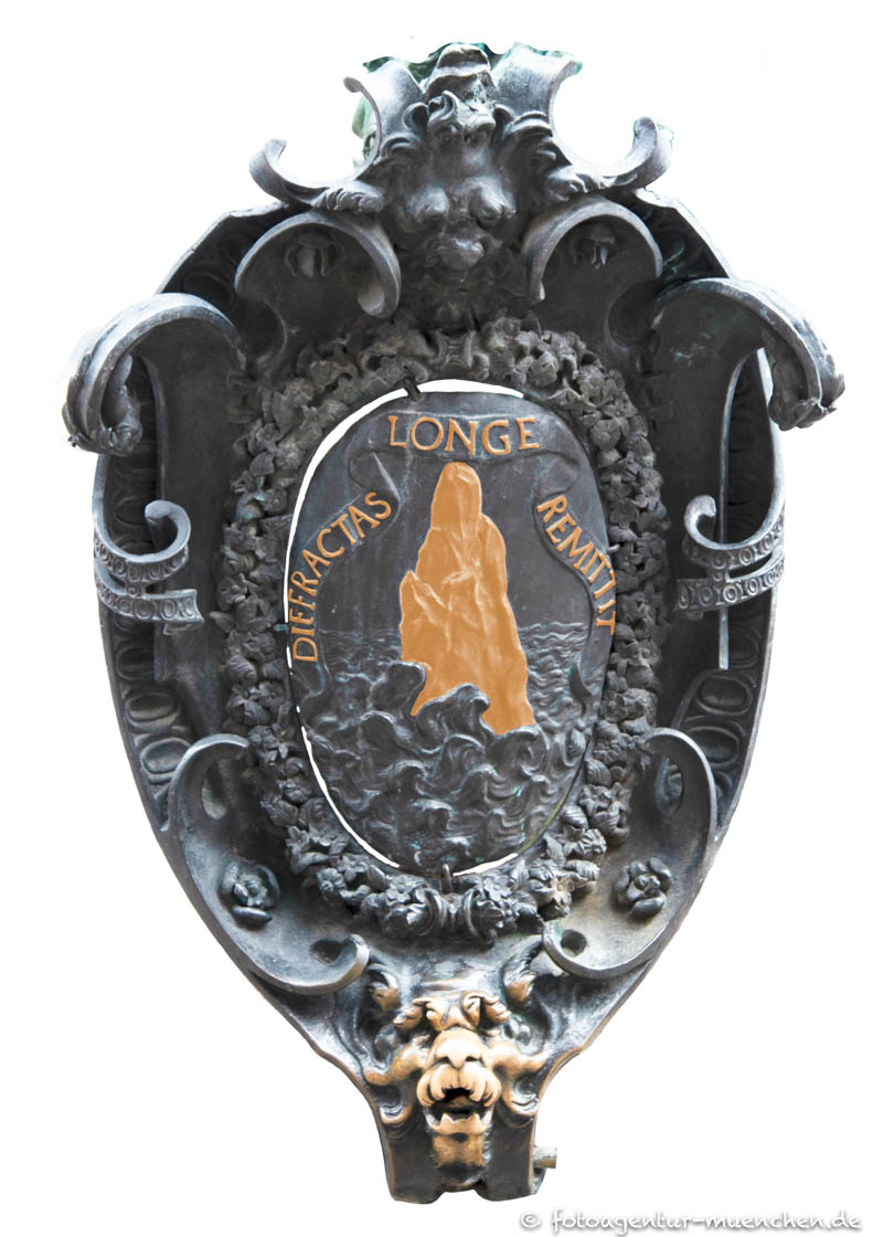 Wappenschild - Löwe – Denkmal/Kunstwerk in München