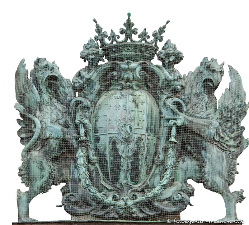 Wappenschild - Residenzportal – Denkmal/Kunstwerk in München