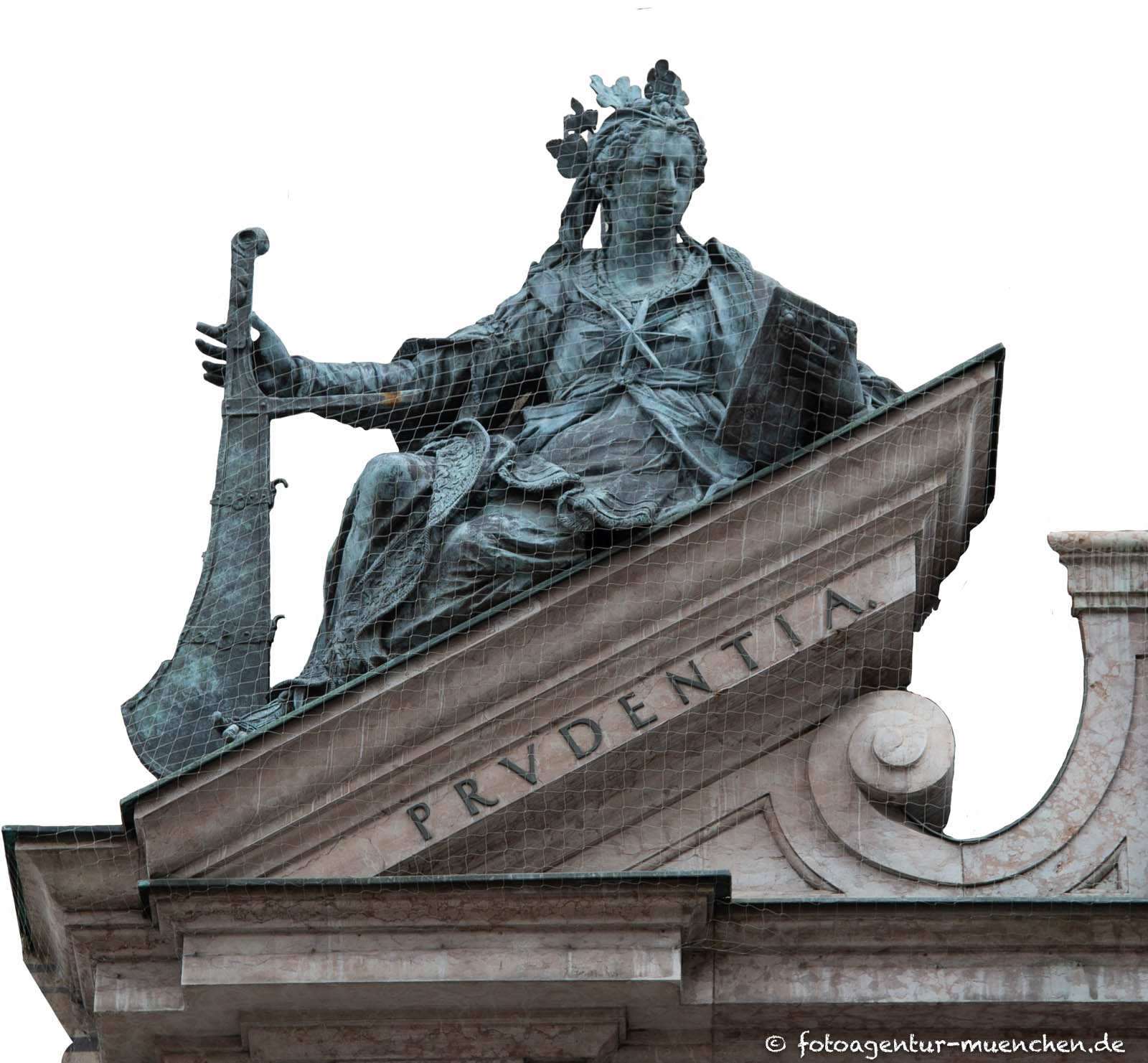 Liegefigur - Prudentia