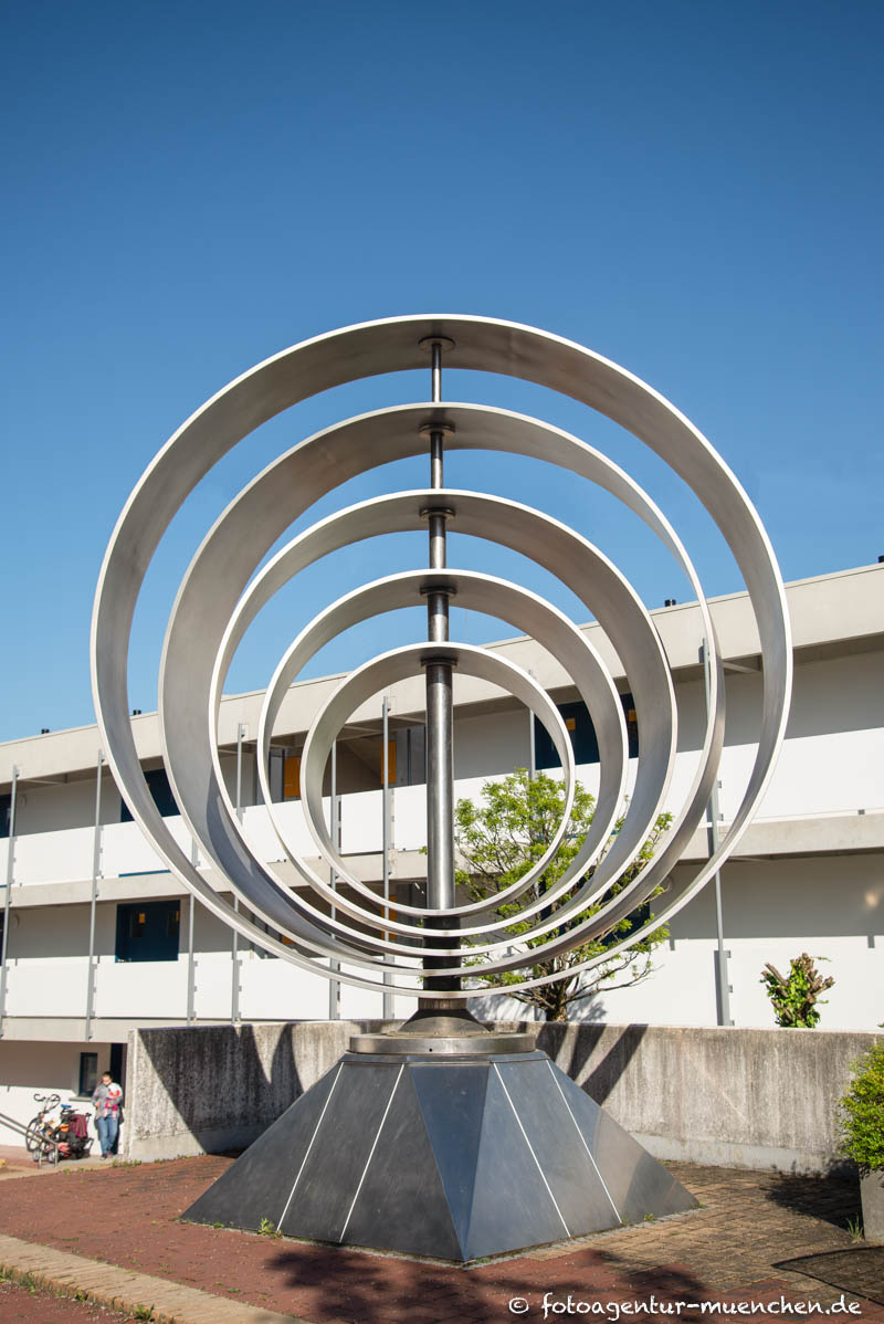 Olympische Ringe - Kiener-Flamm Ruth – Denkmal/Kunstwerk in München