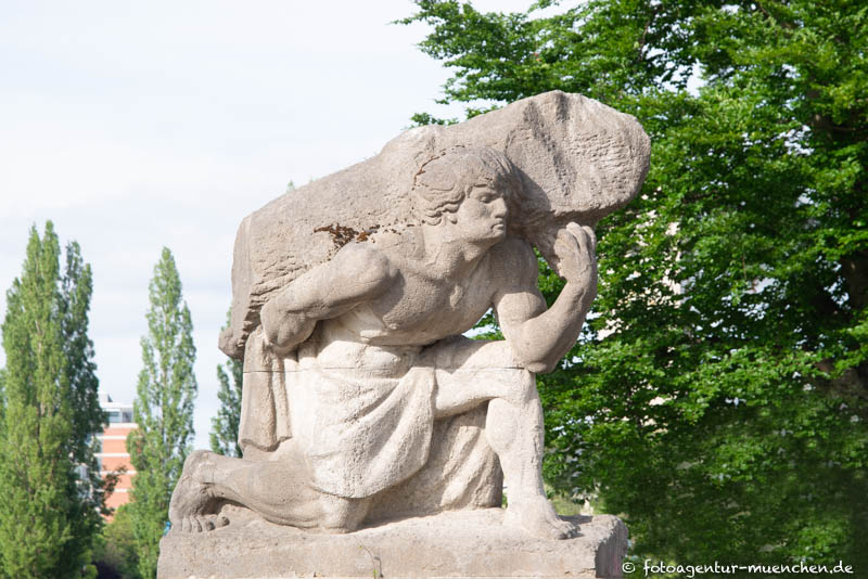 Der reißende Fluss - Miller Rupert von – Denkmal/Kunstwerk in München