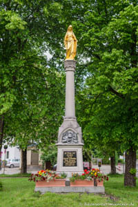 Kriegerdenkmal: Kriegerdenkmal - Mariensäule