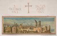 Kriegerdenkmal: Zerstörung der St.-Anna-Kirche