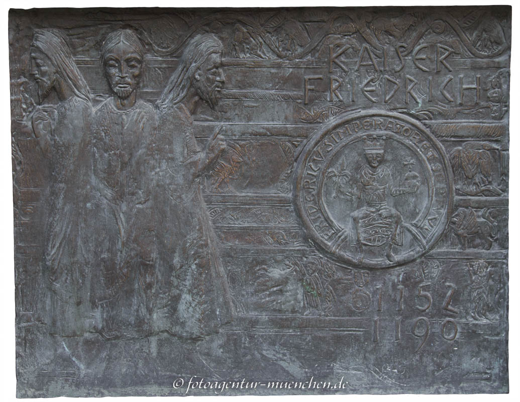 Kaiser Friedrich - 1152 / 1190 - Miller Peter Ferdinand – Denkmal/Kunstwerk in München