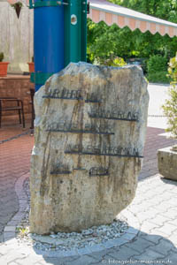 Kriegerdenkmal: Gedenkstein Leiberheim