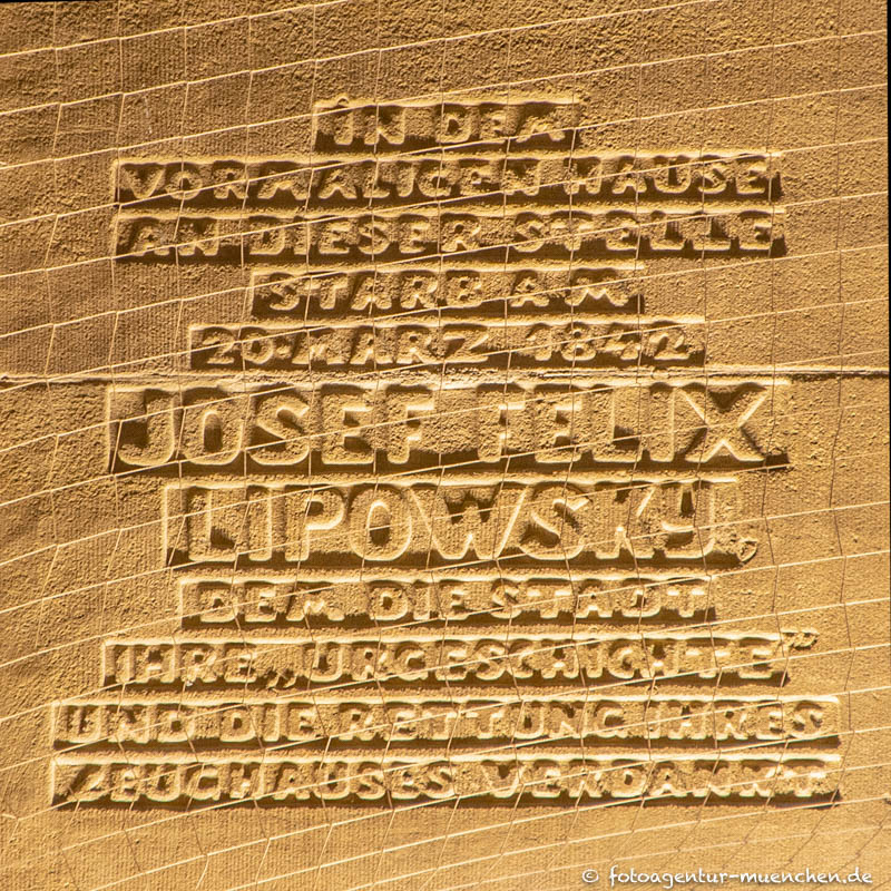 Felix Joseph Lipowsky – Denkmal/Kunstwerk in München
