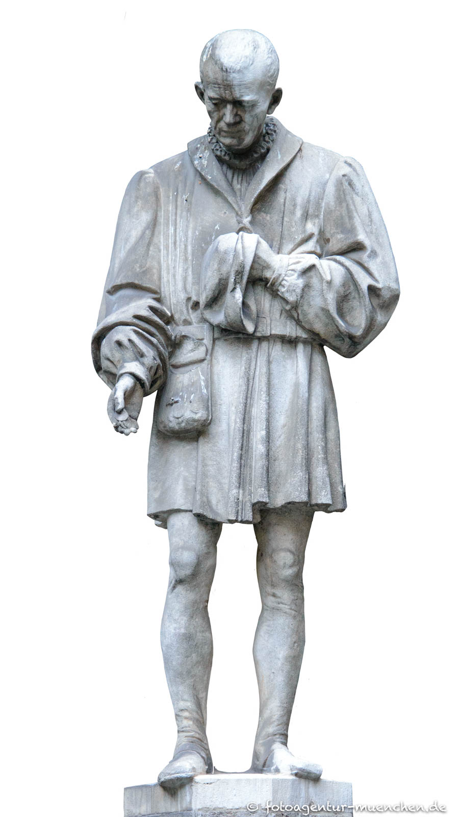 Mann mit Münzen