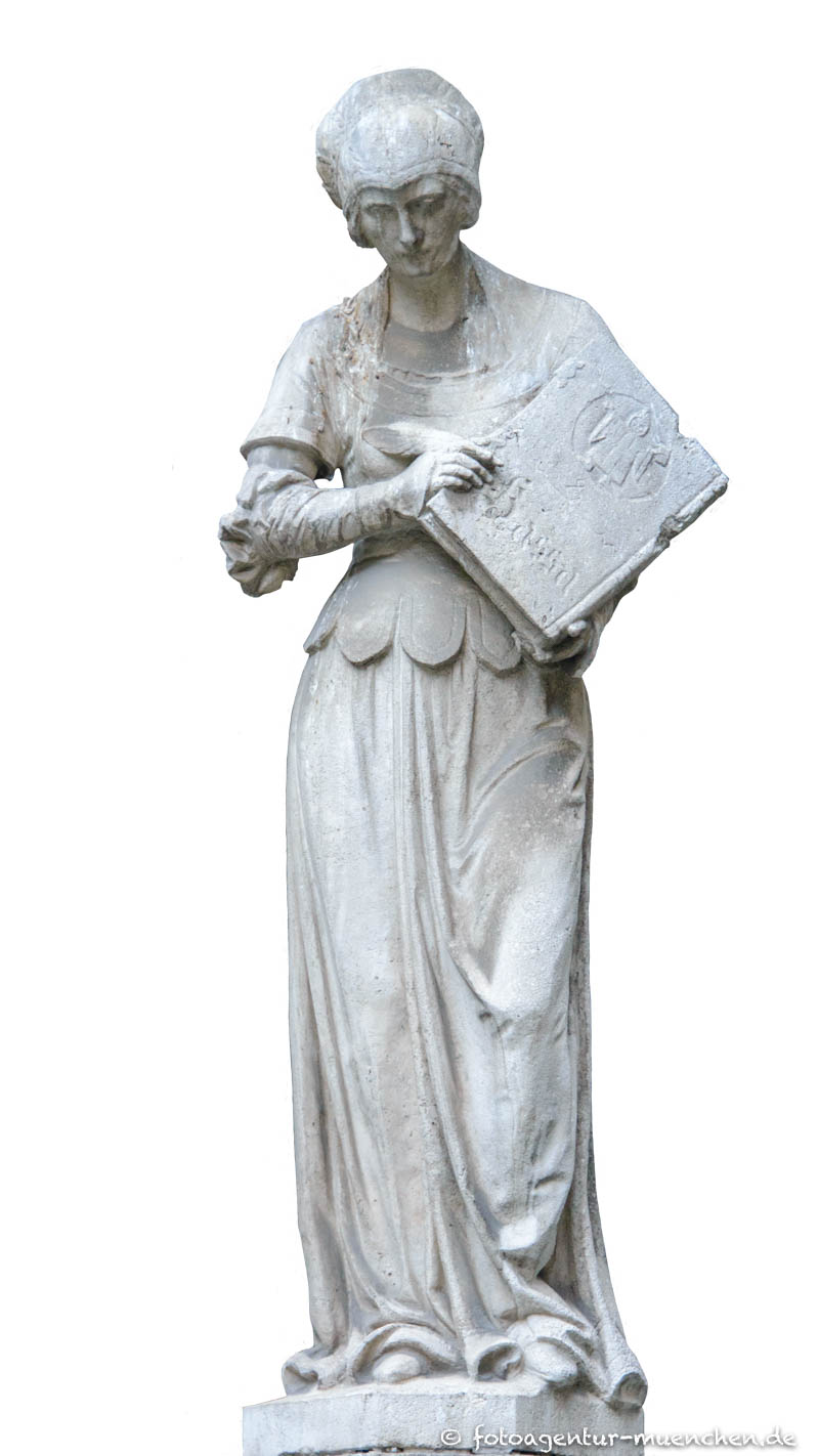 Frau mit Journal (Einnahmen - Schneider – Denkmal/Kunstwerk in München