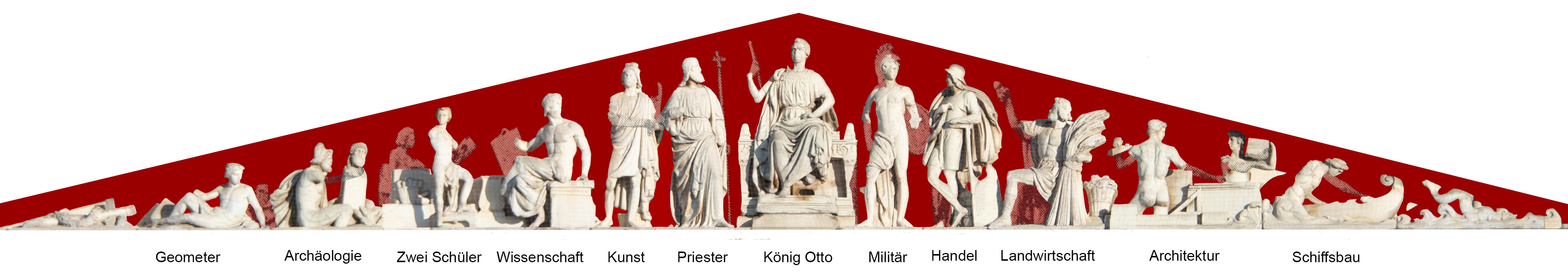Giebel - Propylaen