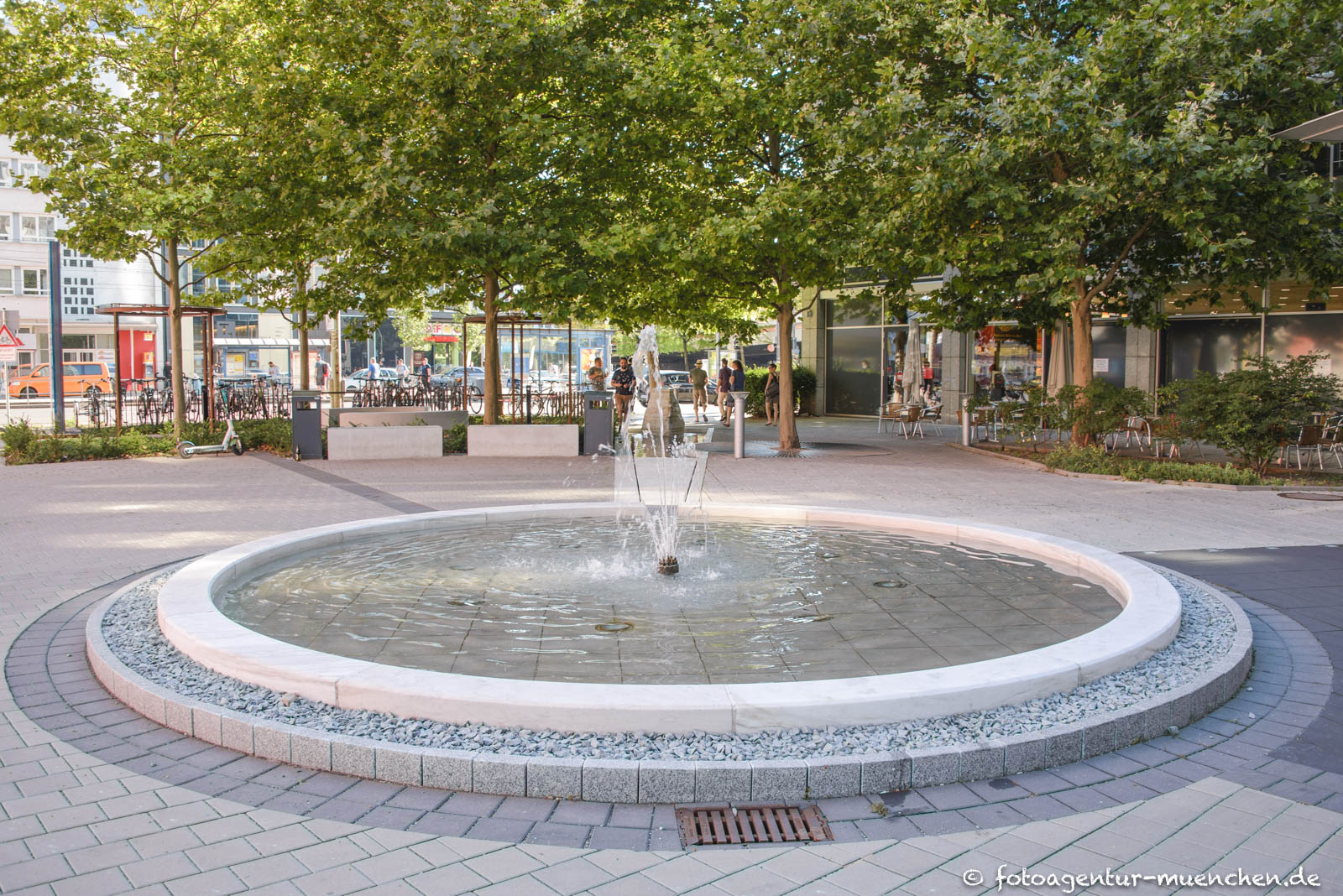 Brunnen am Central Tower