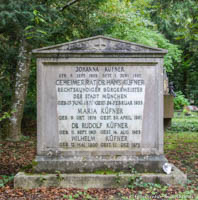 Waldfriedhof - Grab von Hans Küfner