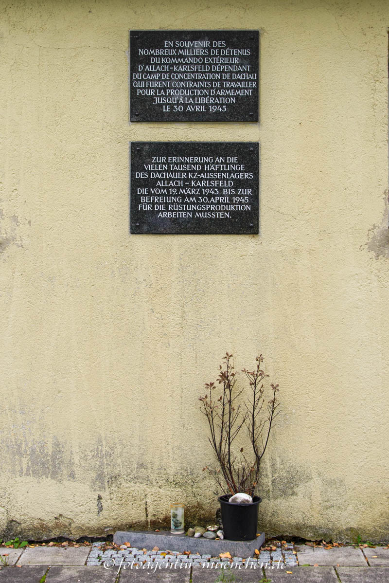 Gedenktafel KZ-Außenlager Ludwigsfeld