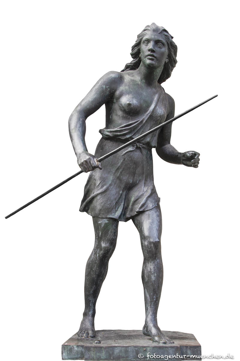 Junge Jägerin 1907