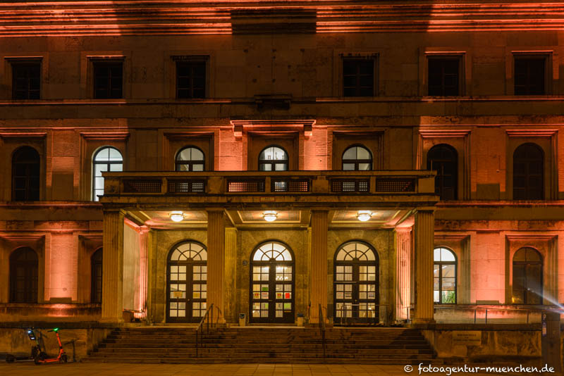 Lichtaktion im Kunstareal