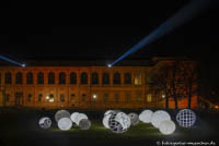 Lichtaktion im Kunstareal