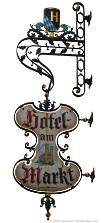 Nasenschild – Foto aus München