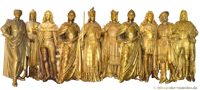 Wittelsbacher Standfiguren – Foto aus München